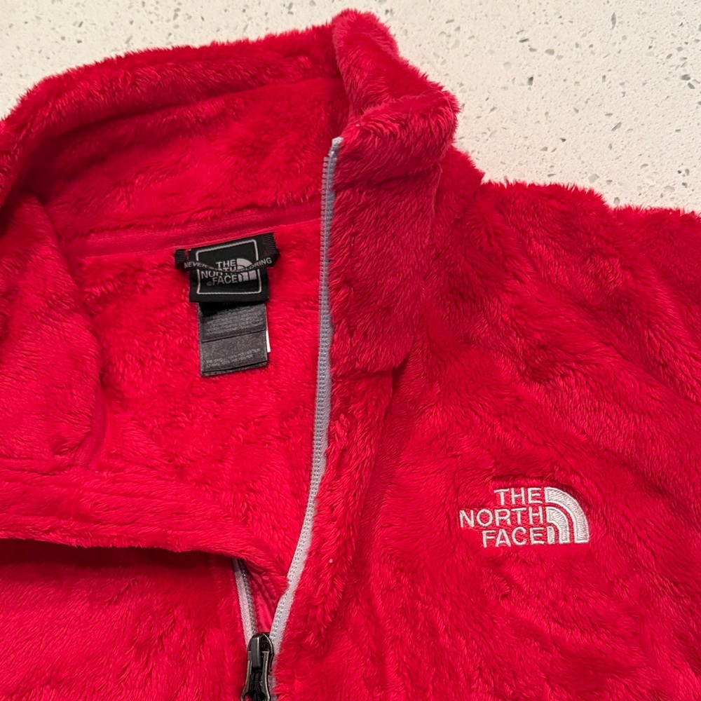 The North Face Vibrant Red Fleece Jacket